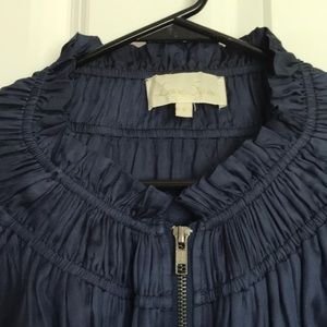 Silky lightweight bomber jacket